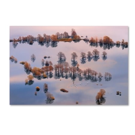 Trademark Fine Art Ales Komovec 'Waterworld' Canvas Art, 12x19 1X01652-C1219GG